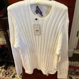 Purple Label Stunning White sweater